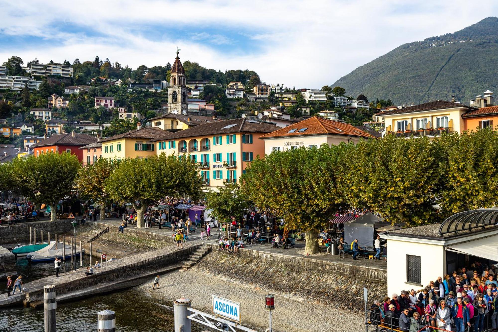Yellow View Apartment - Happy Rentals Ronco sopra Ascona Exterior foto